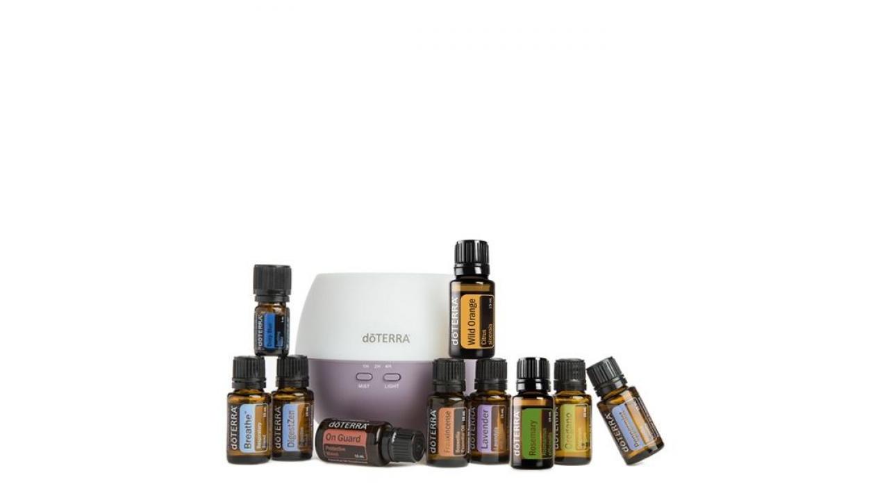 «Домашняя аптечка» 10 чистых эфирных масел и смесей с диффузором