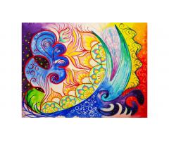 ONLINE КУРС АРТ-ТЕРАПИИ “РАСКРОЙ СЕБЯ ЧЕРЕЗ ЯРКИЕ КРАСКИ”