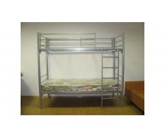 Кровати металлические престиж с лестницами