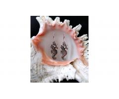 Серьги -  бижутерия 925 проба ( серия 